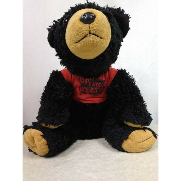 Black Bear Study Buddy Dorm Plushie By Wild Republic - Picture 5 of 12